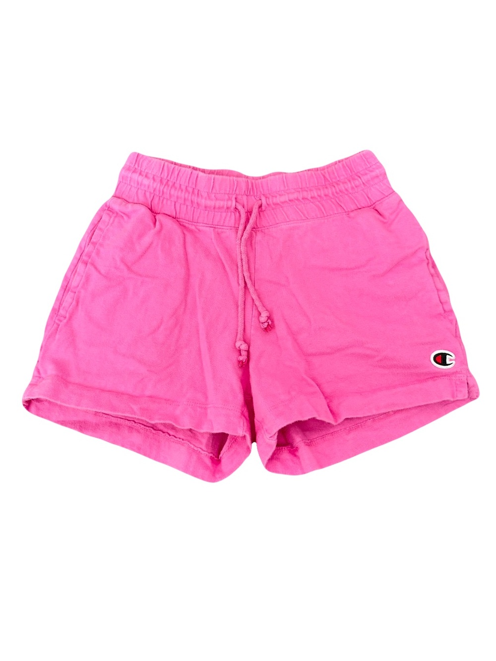 NWOT CHAMPION HOT PINK HIGH-RISE LOUNGE SHORTS // SIZE XS🩷